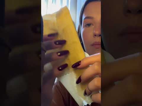 ASMR Beewax wrap #tinglesounds #relax #tingles #asmrtriggers #tingly #asmrvideos