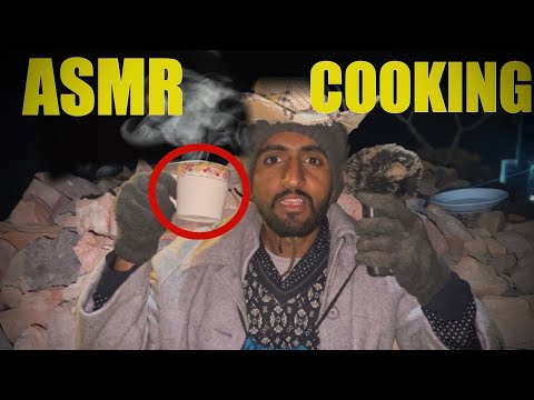 ASMR COOKING IN WINTER NIGHT🥶 