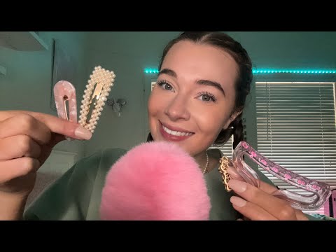 ASMR clipping your hair back 💆🏽‍♀️