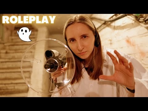 ASMR FR | ROLEPLAY CHASSEUSE DE FANTÔMES 👻 (*Frissons* Triggers, Ambiance Enquête, Humour)