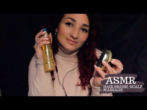 ASMR FRANÇAIS : SOIN SUR MES CHEVEUX (Hair Brush, Massage Crânien..)