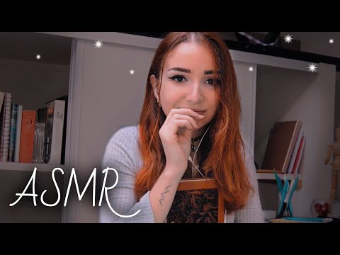 ASMR Français | Roleplay bibliothécaire timide (Voix basse) 🌸 Soft spoken