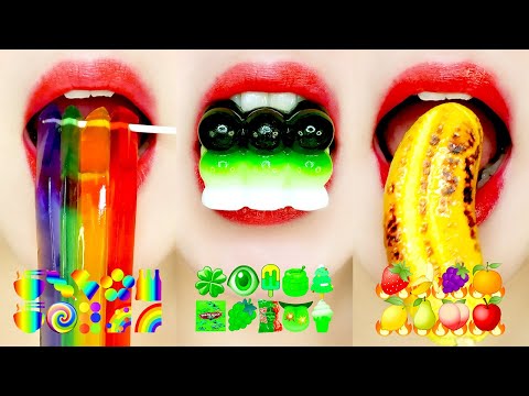 EMOJI FOOD 10 MINUTE SATISFYING EATING SOUNDS 수면 유도 이모지 먹방 ASMR MUKBANG