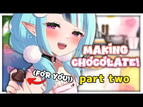 Making (More) Valentine's Chocolate (love never ends okay)【Handcam】