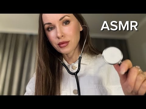 АСМР ОСМОТР ВРАЧА СКОРОЙ ПОМОЩИ | ТИХИЙ ГОЛОС | ASMR Doctor 