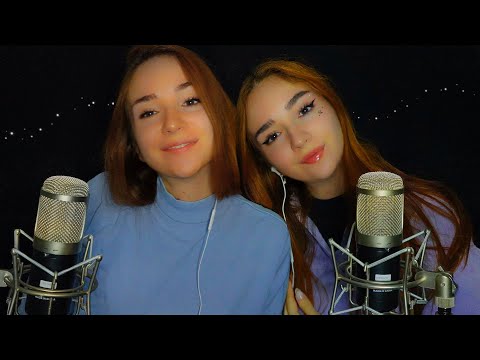 ASMR AVEC MA JUMELLE, POUR T'ENDORMIR💗