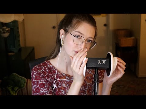 ASMR Ear Massage & Breathing - Reverb