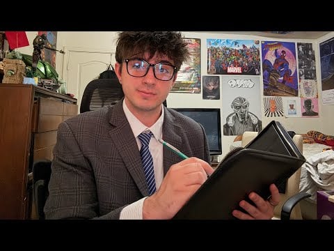 ASMR Job Interview — The Interviewer Is a bit off
