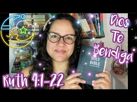 ASMR Cristiano: Lectura De La Biblia “Ruth 4:1-22” Con Omy