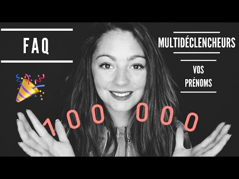 ASMR FRANCAIS ♡ 1H Pour vous Endormir! (FAQ/ PSEUDO/ Multidéclencheurs) ♡