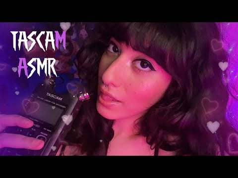 ASMR TASCAM ☆ SONS de ORELHA a ORELHA 👂