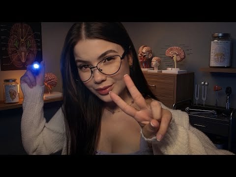 ASMR | Exame do Nervos Cranianos 🧠👃👂