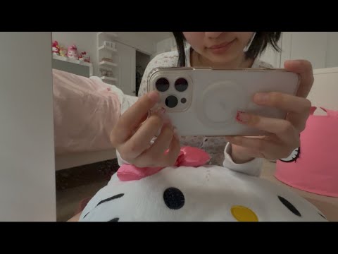 low quality iphone camera scratching asmr