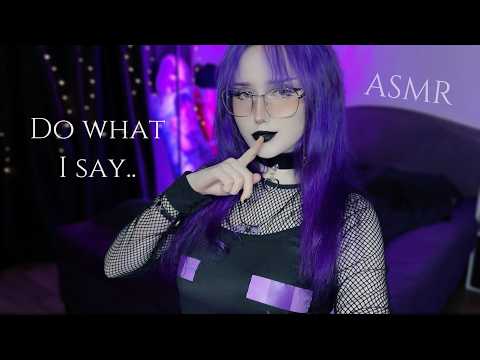 ⋅ ♰ do as I say.. 💜 full body relax ASMR ♰ ⋅