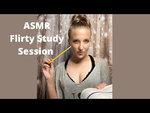 ASMR Flirty Study Session Roleplay