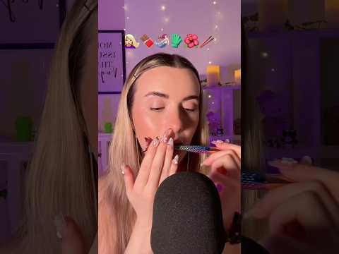 ASMR emoji challenge ⭐️🎀 #asmremojichallenge #asmrtriggersounds