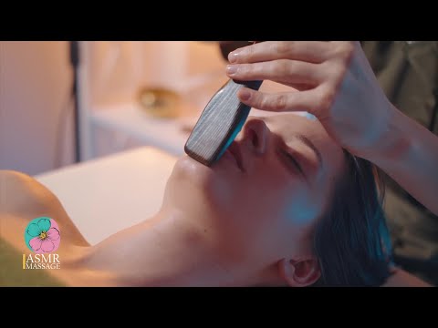 Tension Easing ASMR Massage with Tools by Anna