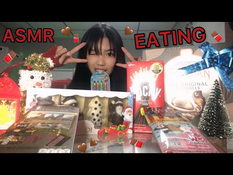 ASMR|eating CHOCOLATE🍫~asmr elle~