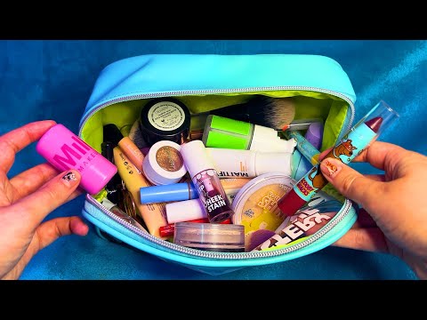 ASMR Makeup Bag Show and Tell (Whispered)