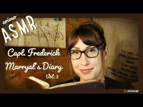 ASMR Soft Spoken Book Reading | Vol. 3 of Capt. Frederick Marryat's Diary (1839) | Bedtime Story