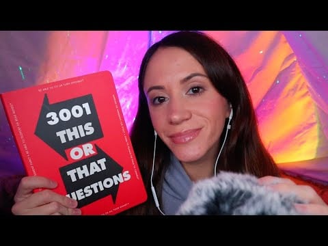 ASMR / Asking You Would You Rather Questions (& I answer too)