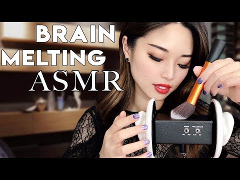 [ASMR] Brain Melting Sleep Treatment ~ Binaural Triggers