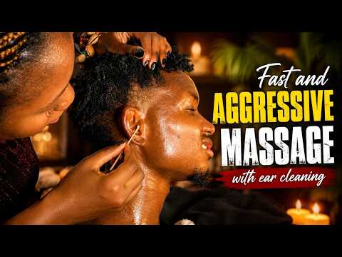 Best ASMR for Sleep | Aggressive Ear Cleaning,| Hair Play, Mouth Sounds, Head & Shoulder Massage, 