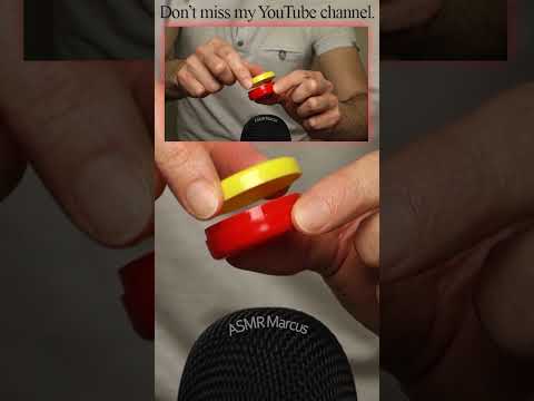 ASMR Fidgeting with a little plastic pot #short