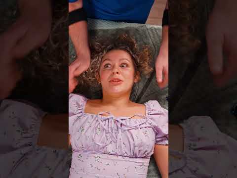Slow ASMR neck stretches with soft crackles #neckcracks