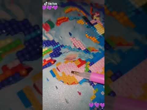 ASMR Diamond Painting 🤍 lofi my old video asmr 💖 edisi dibuang sayang