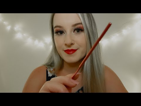 ASMR CUTUCANDO VOCÊ com VÁRIOS OBJETOS | TOUCHING ON THE SCREEN | CAMERA BRUSHING | MOUTH SOUNDS