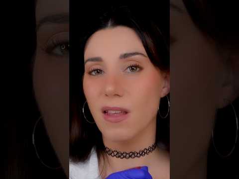 ASMR Nervios Craneales 👩🏻‍⚕️Tu Peor Doctora 🖤 Roleplay en Español 💤 #asmr #shorts #short