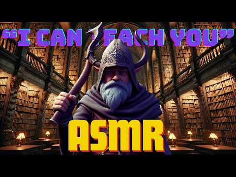 Skyrim ASMR Roleplay - Mage Teaches You Enchanting