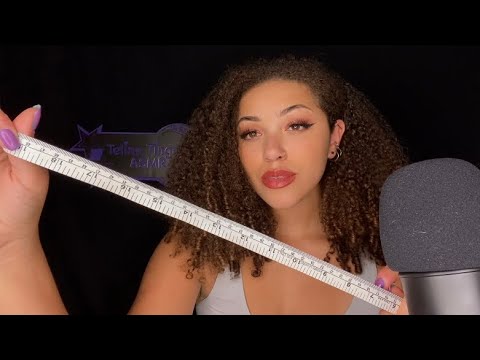 ASMR Measuring You (Inaudible Whispers & Writing Sounds) Personal Attention RP