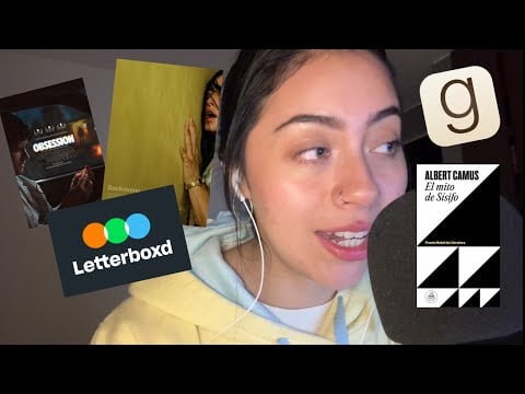 ASMR Películas, Libros, Música 🥊  (LETTERBOXD, GOODREADS,SPOTIFY)