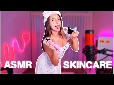 ASMR Skincare paso a paso ✨ Triggers relajantes + masaje facial