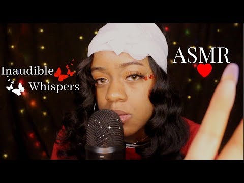 ASMR | 20 Minutes of Inaudible Whispering for Brain Melting Tingles ♡✨