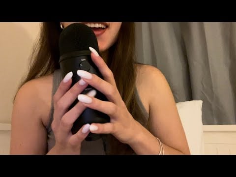 ASMR Up Close Whispers and Rambling