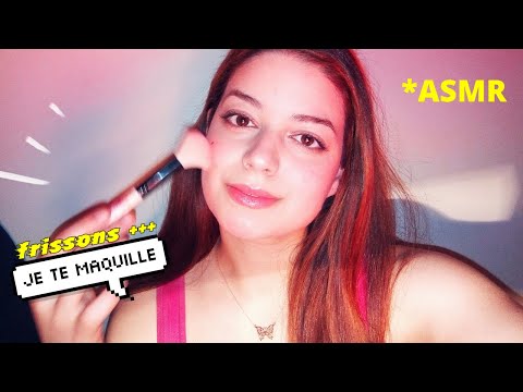 ASMR FRANÇAIS: Je m'occupe de ton visage ( binaural layered sounds=ça vagabonde entre tes oreilles)