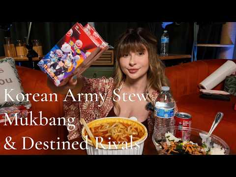 Korean Army Stew (Budae Jjigae) Mukbang 🍜🌶️ + WORST Team Rocket Pulls Ever?! 😭