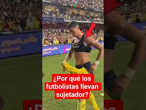 ¿Por qué los futbolistas llevan sujetador? #futbol #messi #football #mundial #mundial2026
