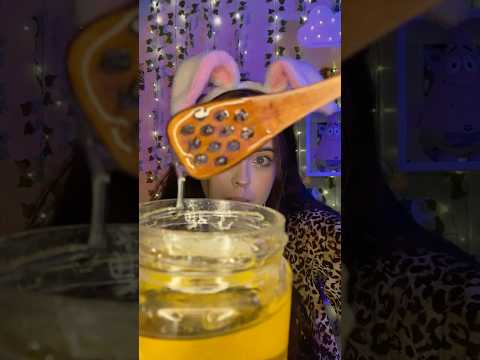 ASMR HONEY SPOON 🍯АСМР Ложка для мёда💛 #asmr #асмр #honeyspoon #ложкадлямеда #relax #звукирта