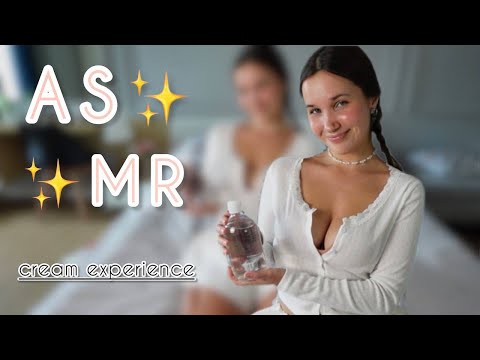 ASMR With Effi - Mic Pumping With Soft Cream |  School Girl Roleplay