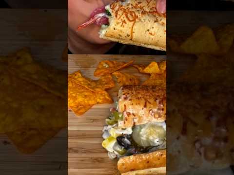 SUBWAY FOOTLONG #asmr #foodshorts #subway