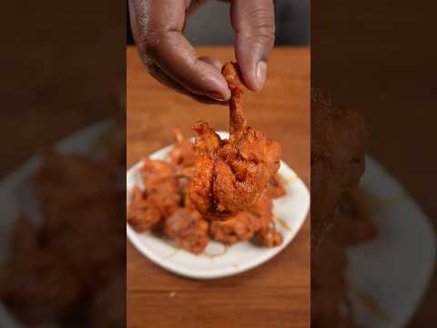🔥 ASMR Chicken Lollipop | Crispy & Juicy | Satisfying Fry Sounds#shorts #asmr