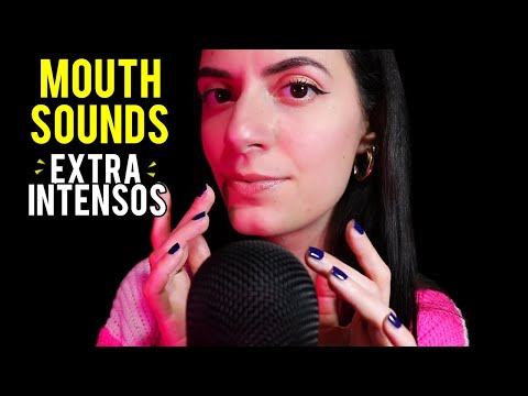 ASMR español para quien AMA los MOUTH SOUNDS (+Asmr Visual, Tocando tu cara etc)