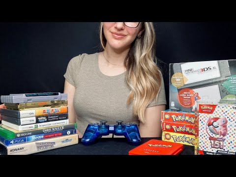 ASMR Video Game Store Roleplay l Soft Spoken, ASMR Video Games