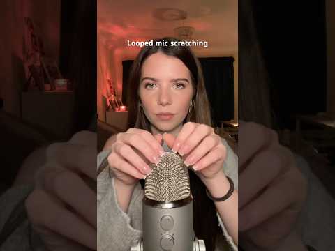 Looped mic scratching #asmr #relax #triggersforsleep #tingles #asmrrelaxation #visualtingle