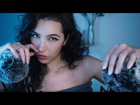 It's Impossible to Stay Awake with this ASMR video  💤 (countdown, face touching, fluffy mics)