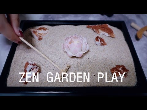 [ASMR] ICNBUYS Zen garden Play ,힐링 정원 젠가든  Relaxing ASMR ,No Talking